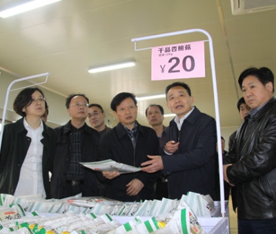 江西省農(nóng)業(yè)廳副廳長(zhǎng)陳關(guān)懷視察仙客來(lái)公司