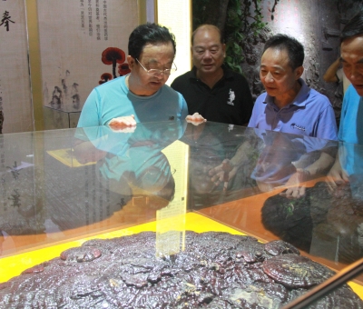 上饒市人大原主任饒希平一行來(lái)公司考察