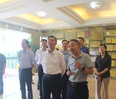 江西省人大常委會委員、省人大監(jiān)察司法委副主任委員何剛一行蒞臨仙客來調(diào)研知識產(chǎn)權(quán)創(chuàng)建工作