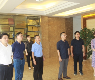 江西省科學技術(shù)協(xié)會二級調(diào)研員甘斌等一行蒞臨仙客來考察調(diào)研