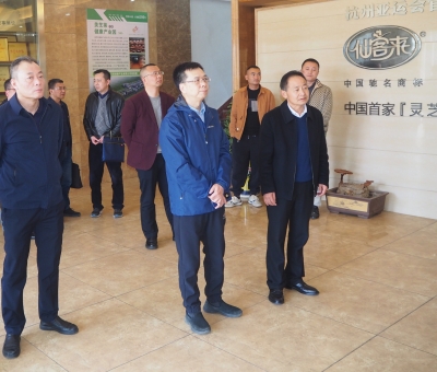 中國綠色食品發(fā)展中心副主任楊培生一行蒞臨仙客來調(diào)研